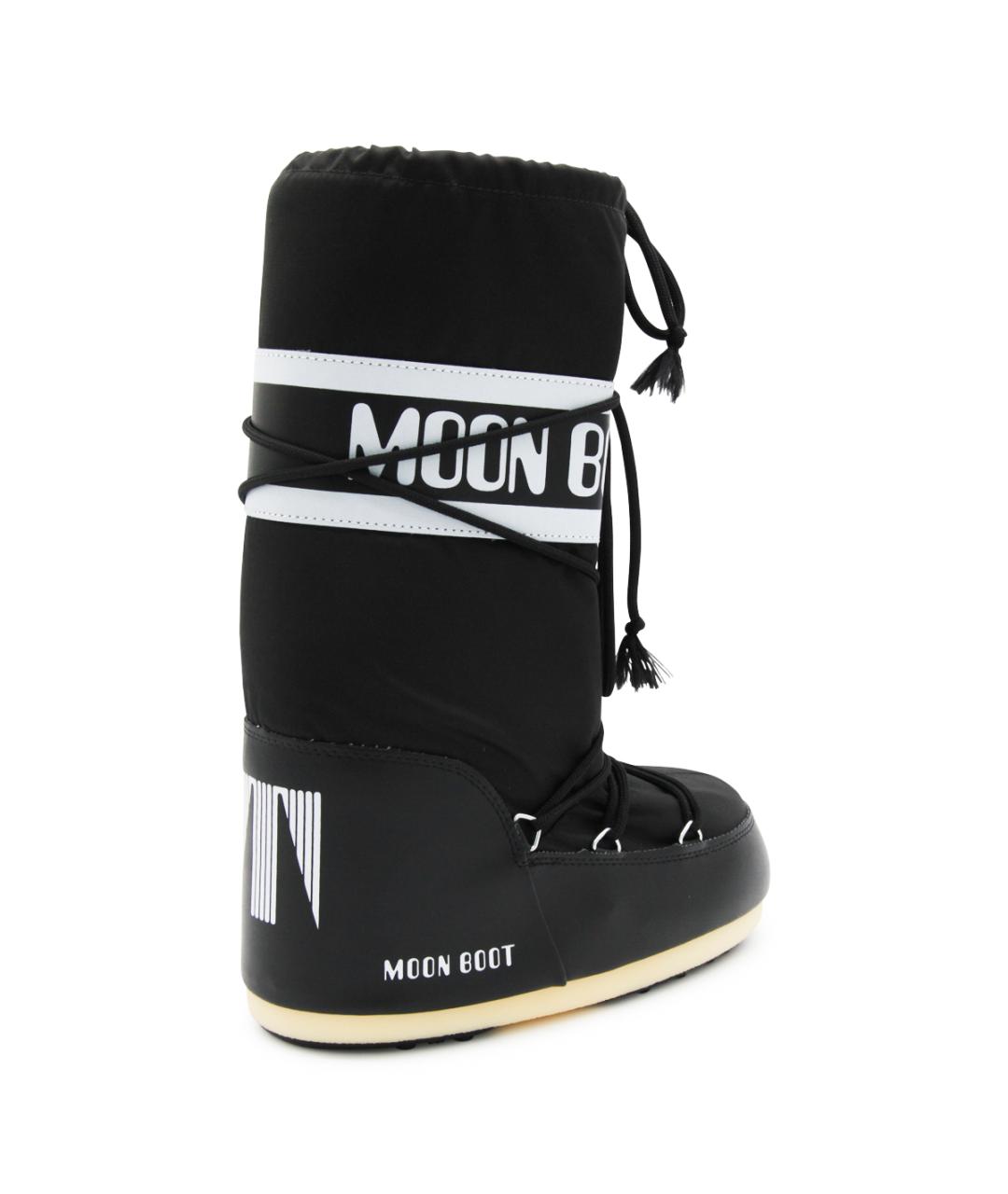 MOON BOOT Черные текстильные ботинки, фото 3