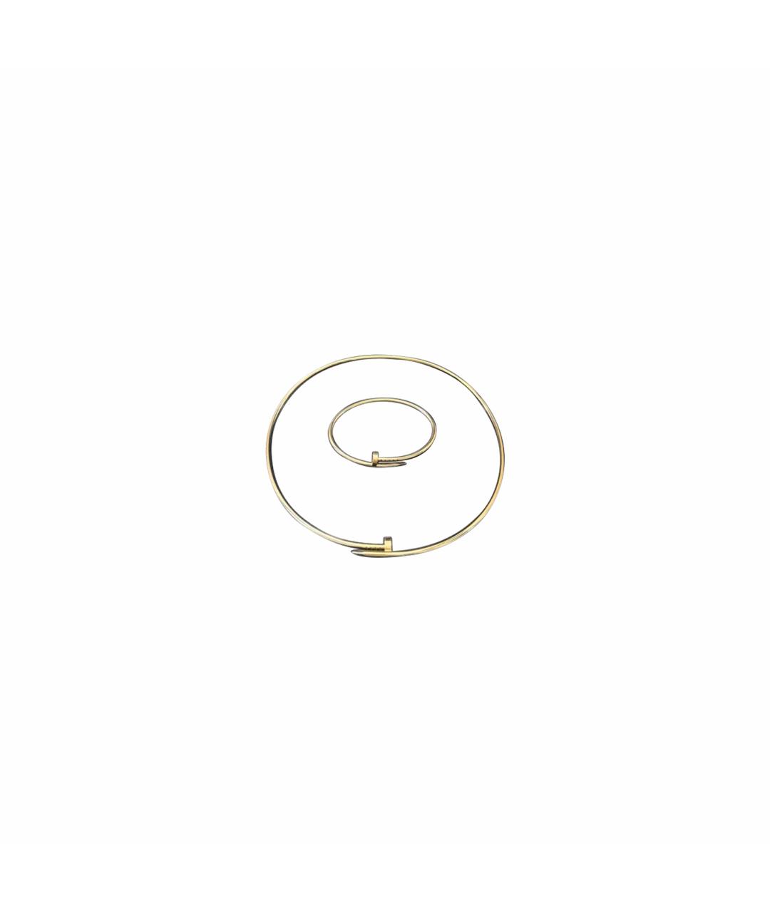 CARTIER Золотой комплект из желтого золота, фото 1