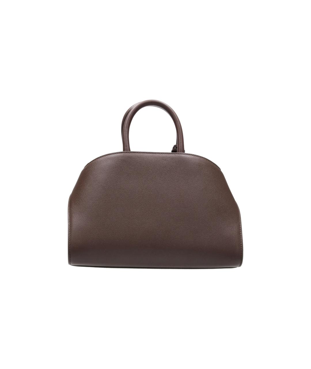 FERRAGAMO Коричневая кожаная сумка тоут, фото 3