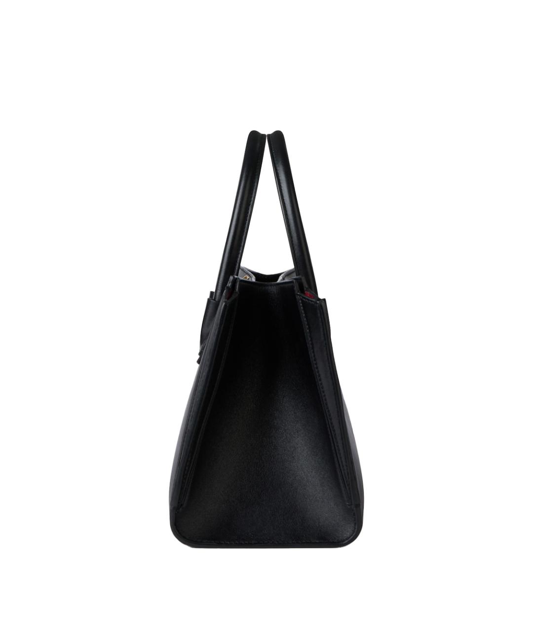 GIVENCHY Черная кожаная сумка тоут, фото 3