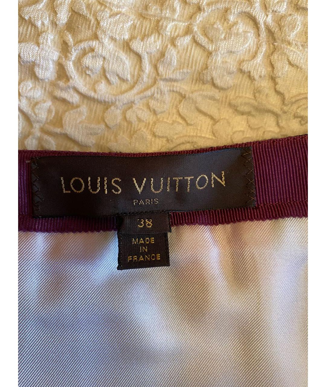 LOUIS VUITTON Шерстяная юбка миди, фото 6