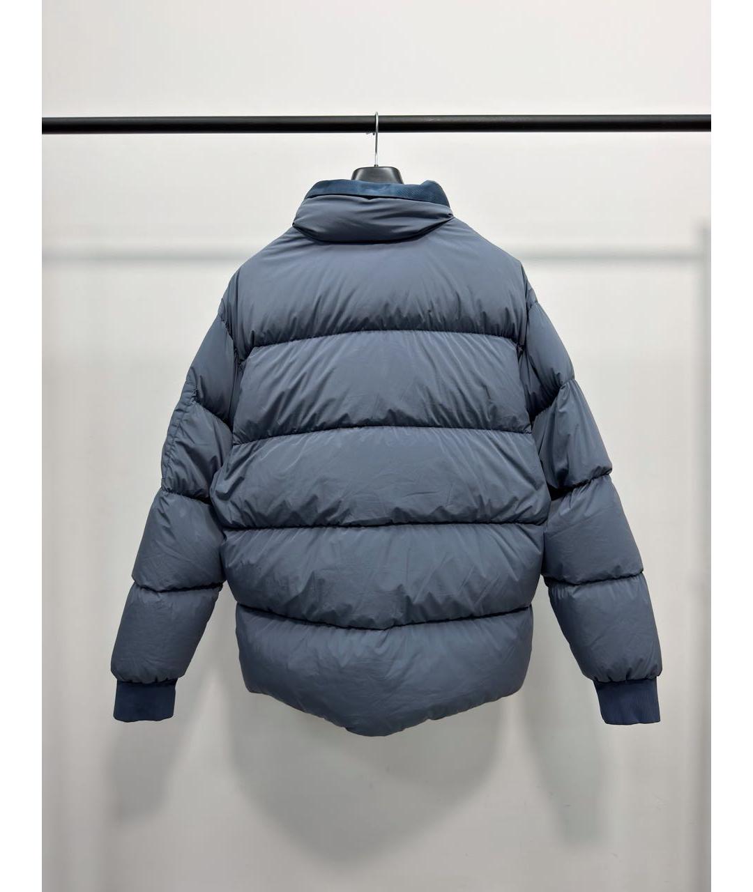 CP COMPANY Голубой нейлоновый пуховик, фото 4