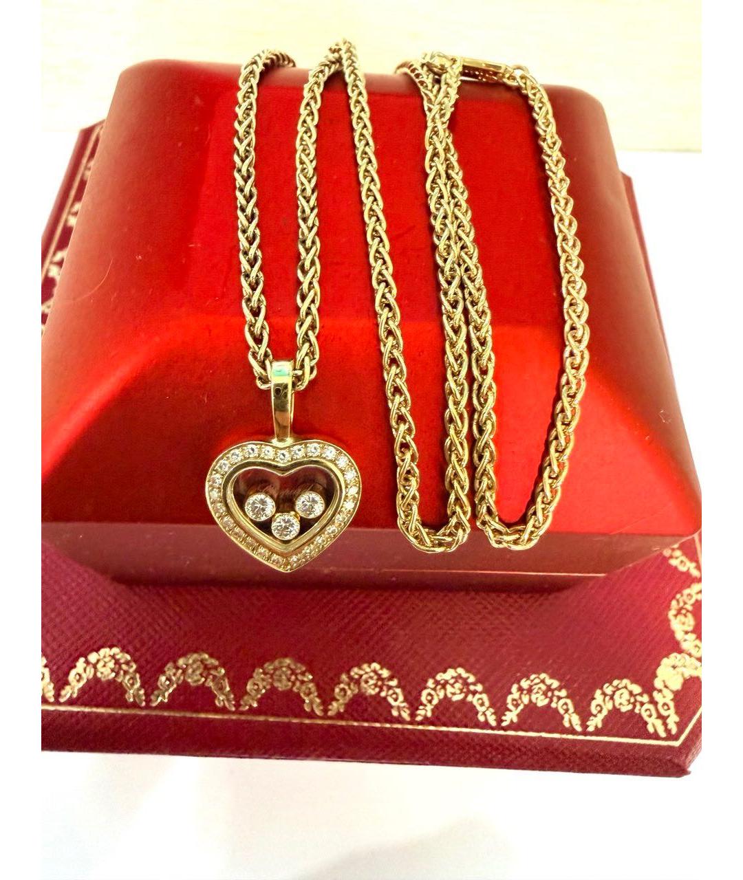 CHOPARD Золотое колье из желтого золота, фото 5