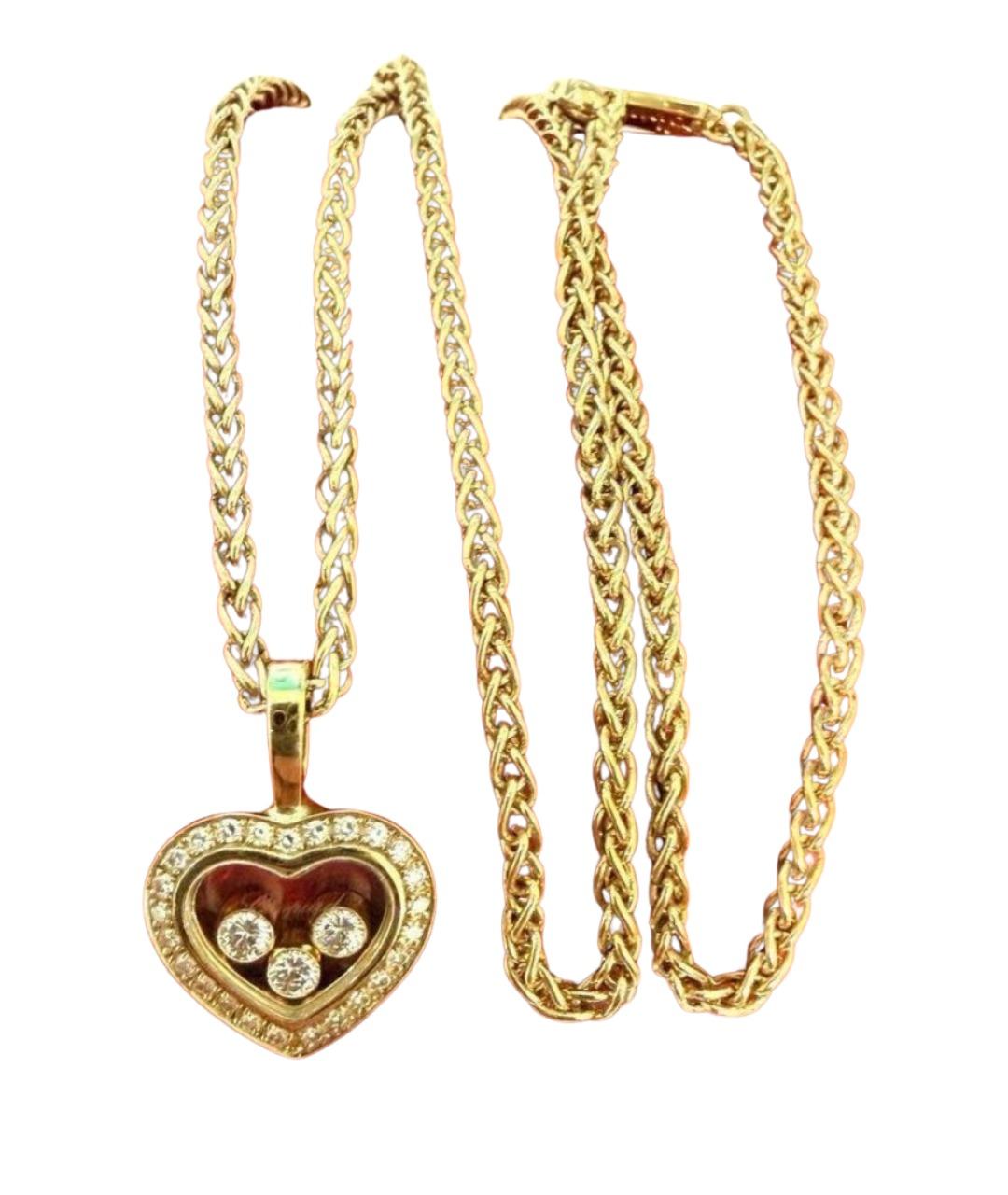 CHOPARD Золотое колье из желтого золота, фото 1