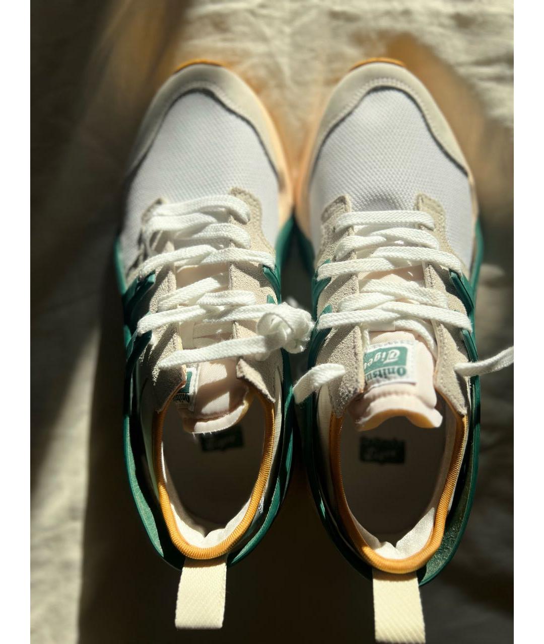 ONITSUKA TIGER Мульти текстильные низкие кроссовки / кеды, фото 2
