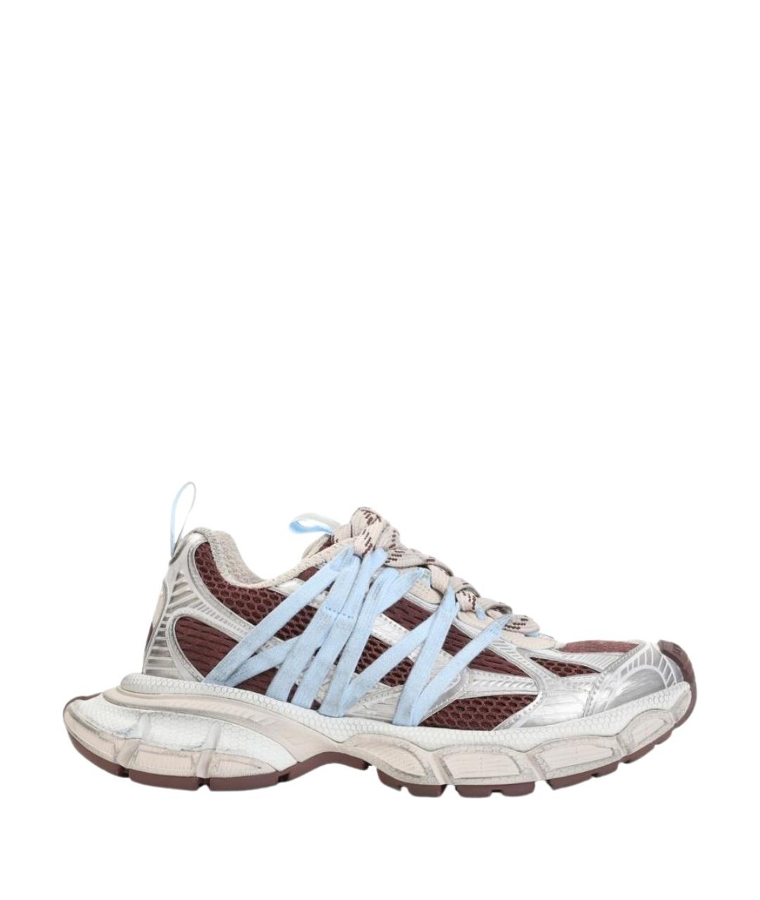 BALENCIAGA Серые синтетические кроссовки, фото 1