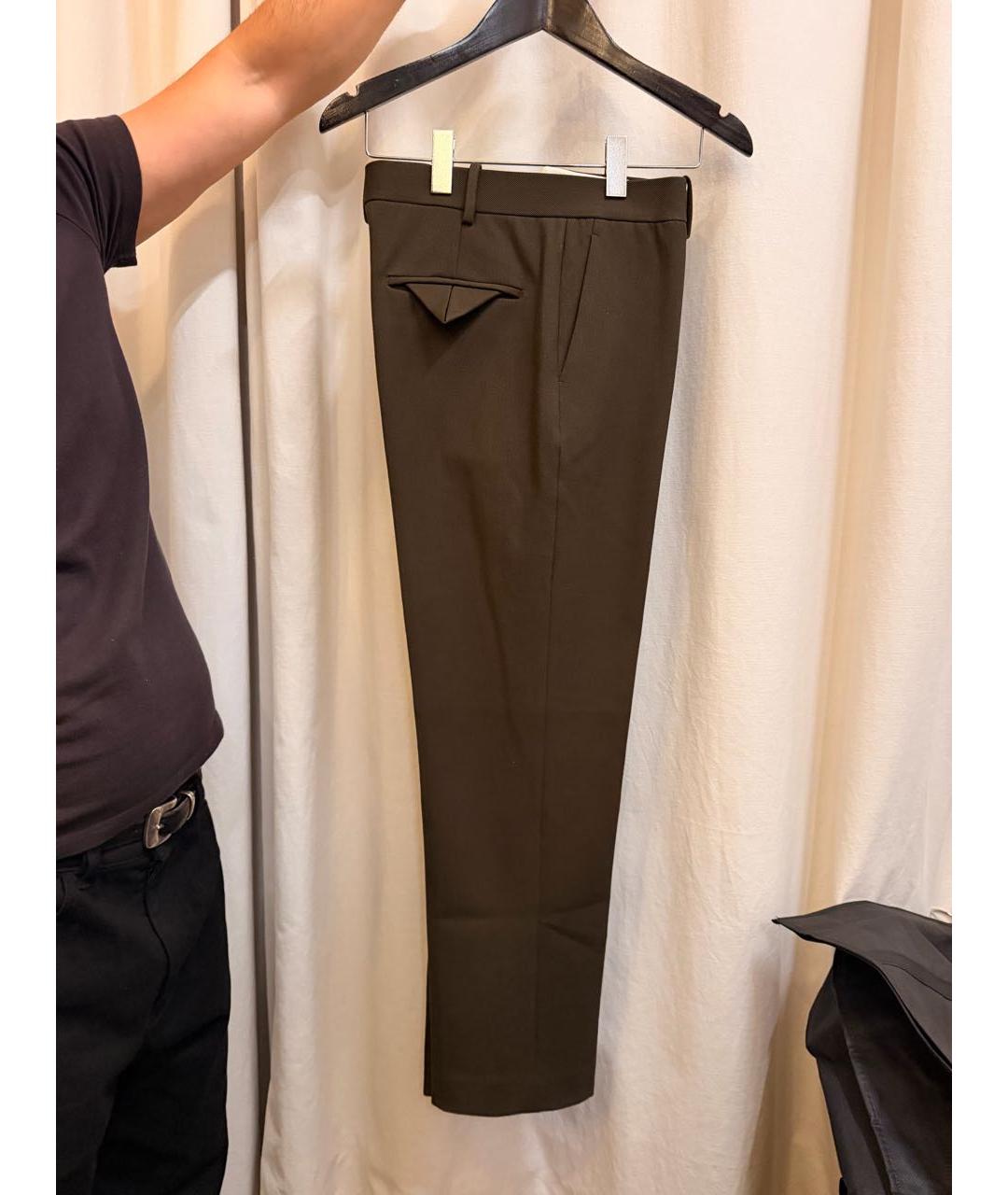 BOTTEGA VENETA Хаки классический костюм, фото 3