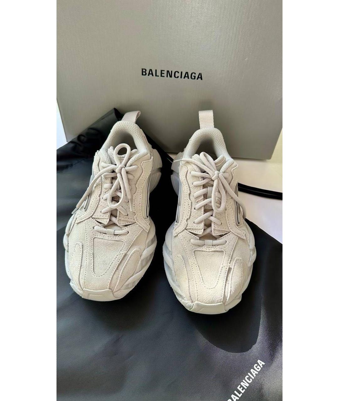 BALENCIAGA Белые кроссовки, фото 2