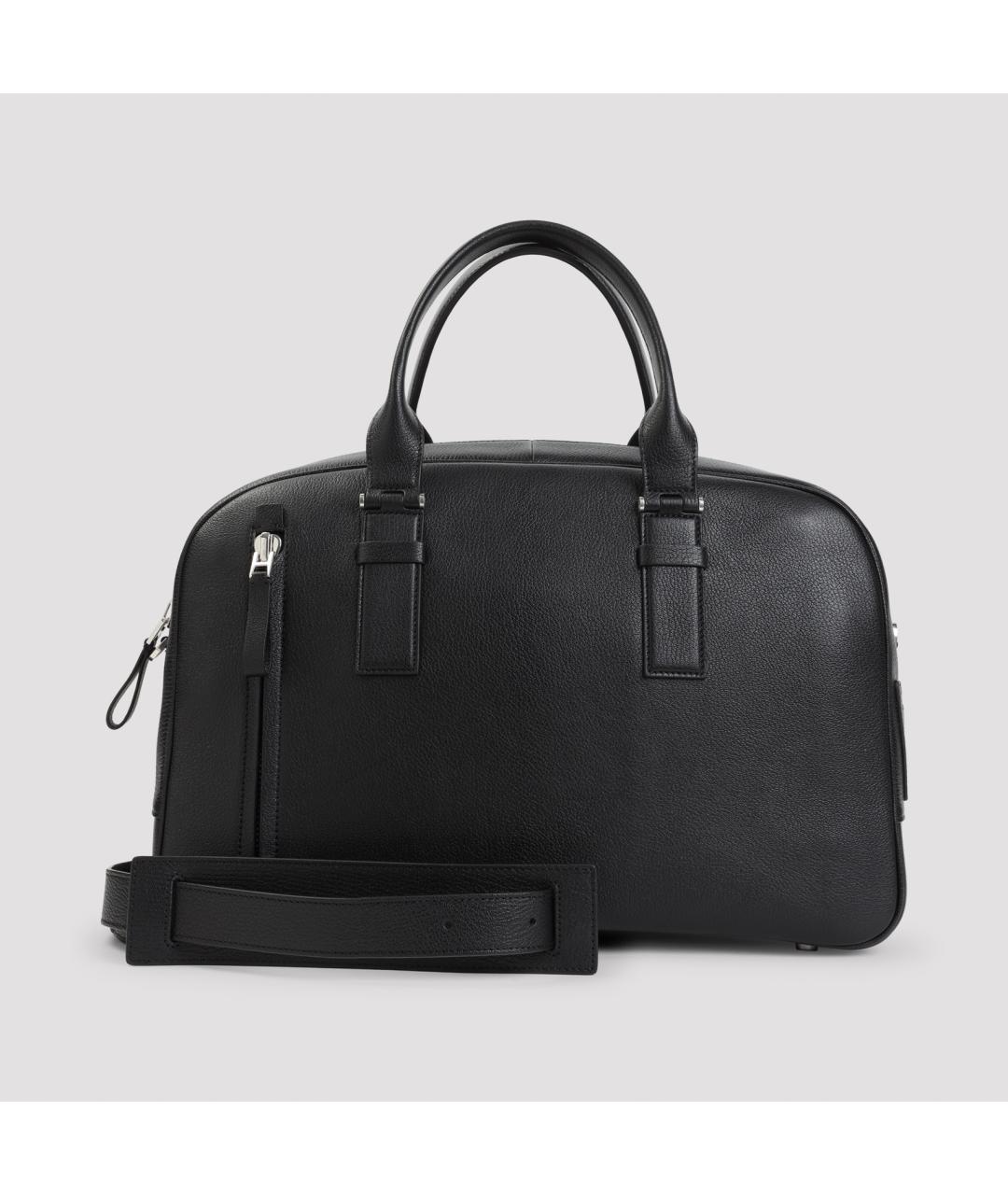 TOM FORD Черный кожаный портфель, фото 3