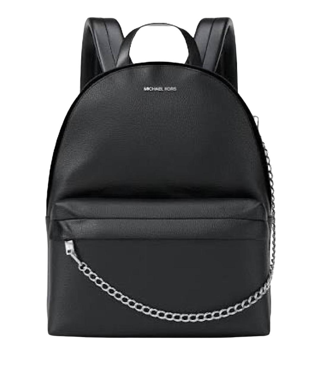 MICHAEL KORS Черный рюкзак из искусственной кожи, фото 1