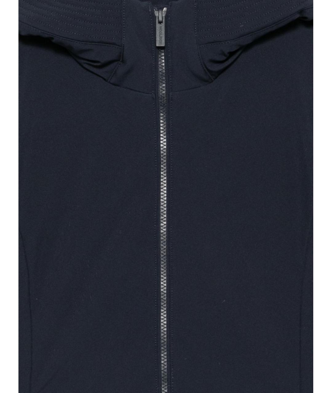 WOOLRICH Синее полиэстеровое пальто, фото 3