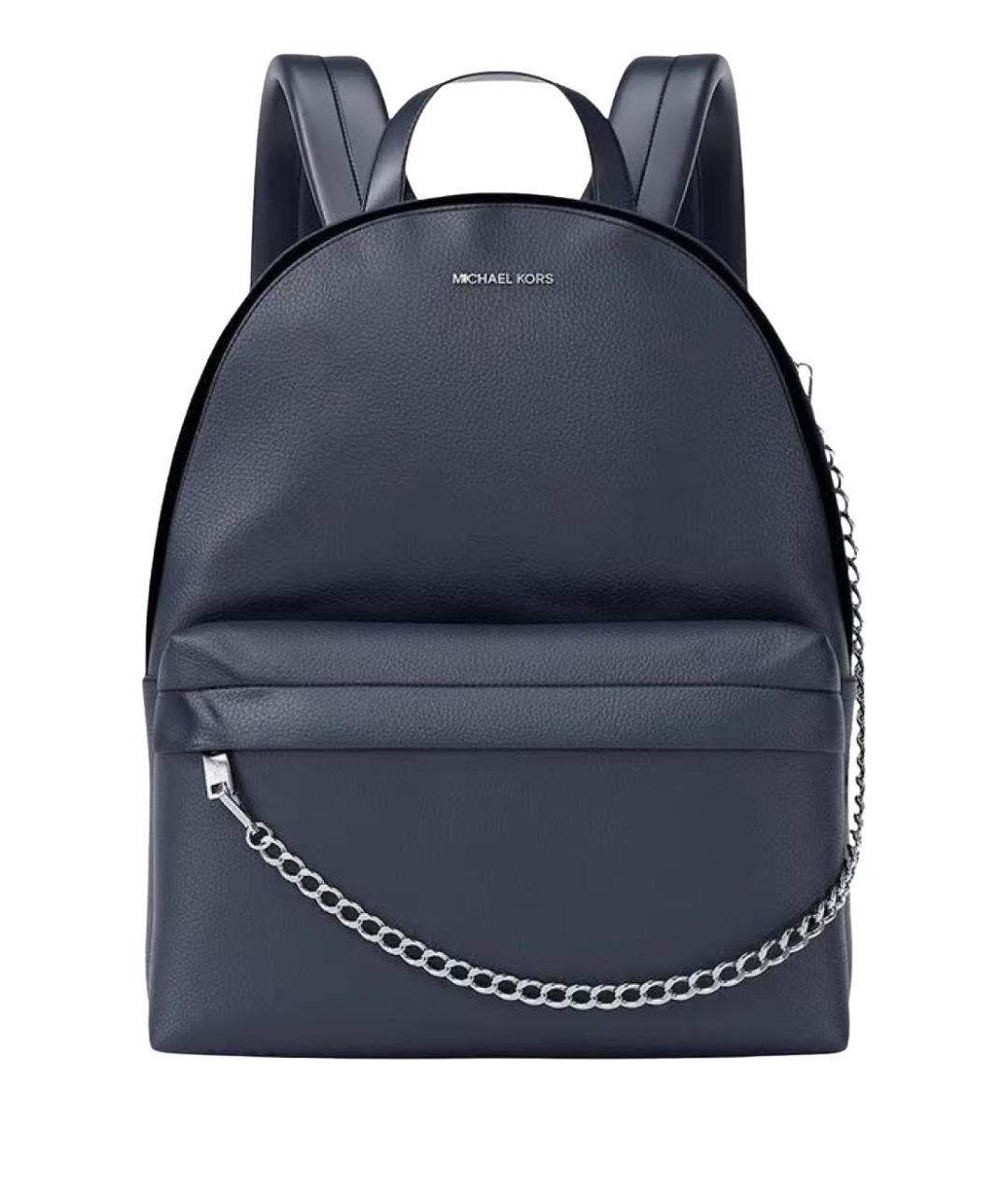 MICHAEL KORS Темно-синий рюкзак из искусственной кожи, фото 1
