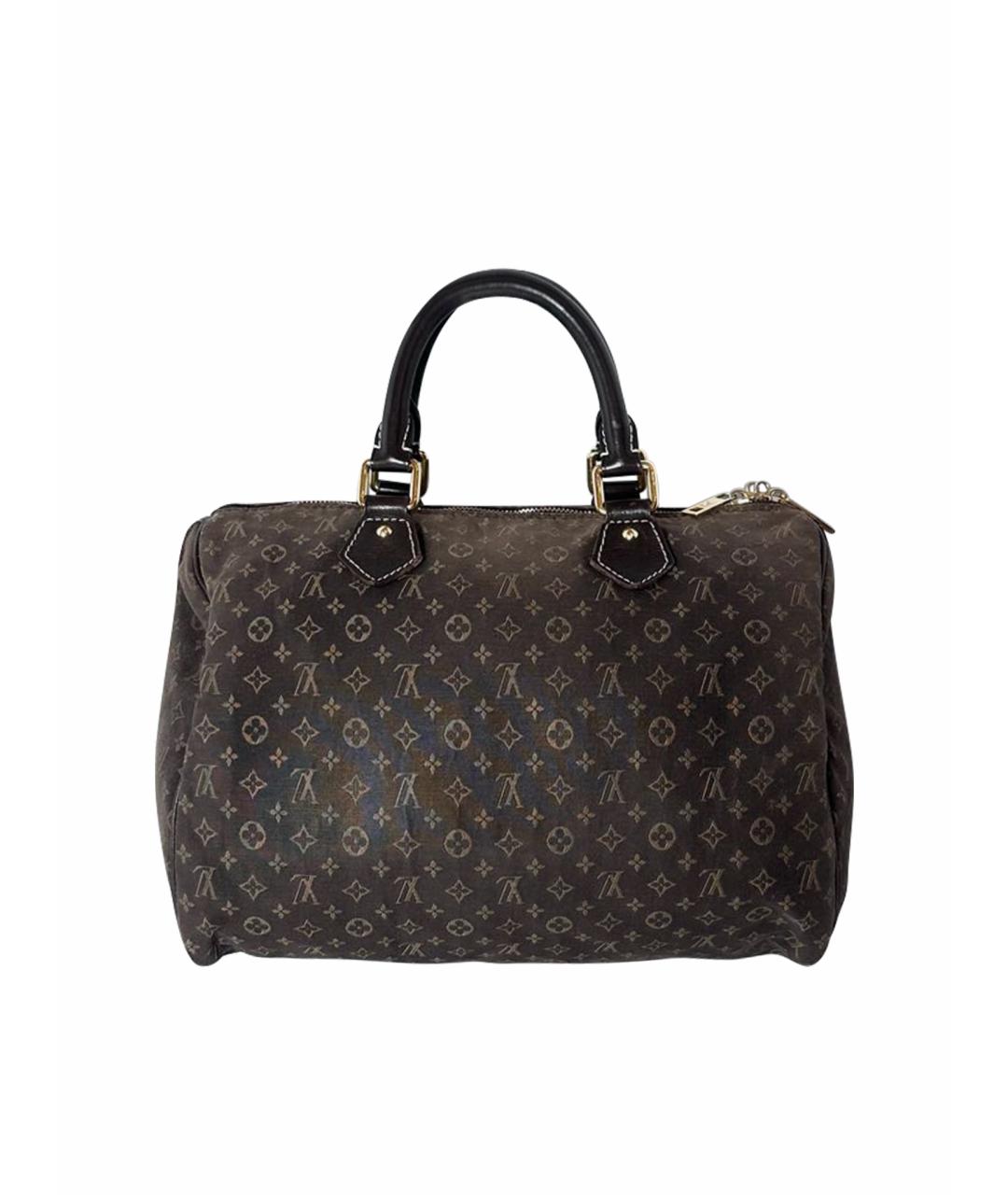 LOUIS VUITTON Коричневая дорожная/спортивная сумка из канвы, фото 1