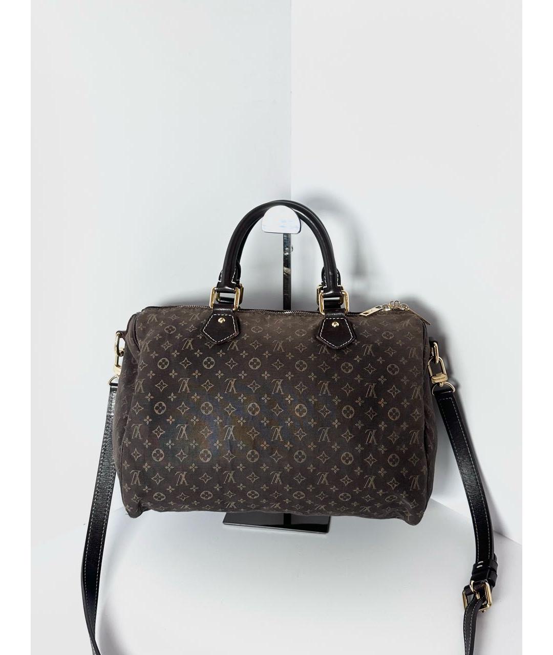 LOUIS VUITTON Коричневая дорожная/спортивная сумка из канвы, фото 9