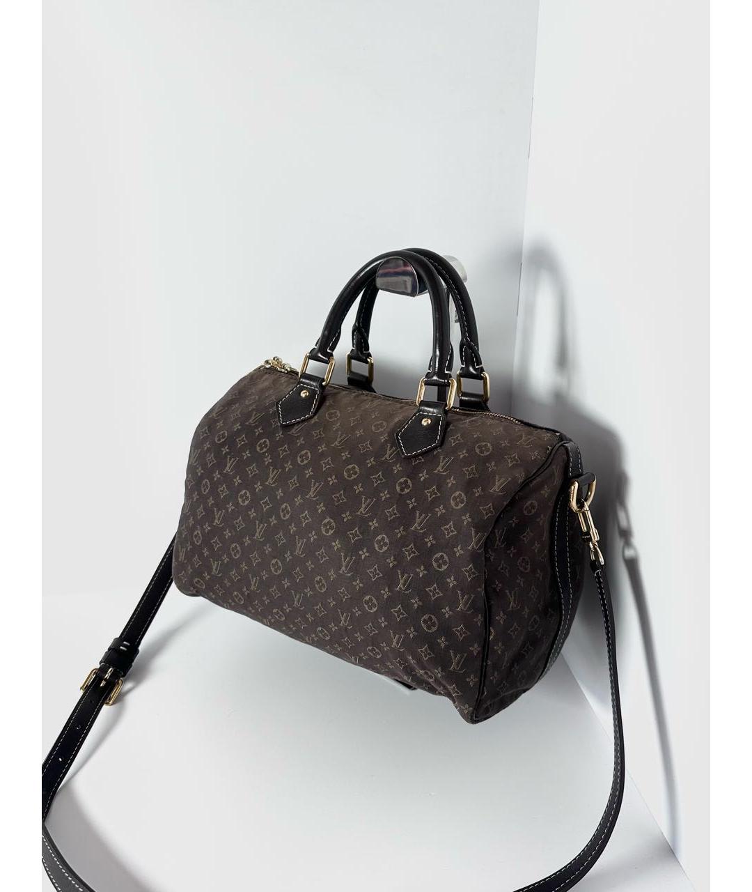 LOUIS VUITTON Коричневая дорожная/спортивная сумка из канвы, фото 5
