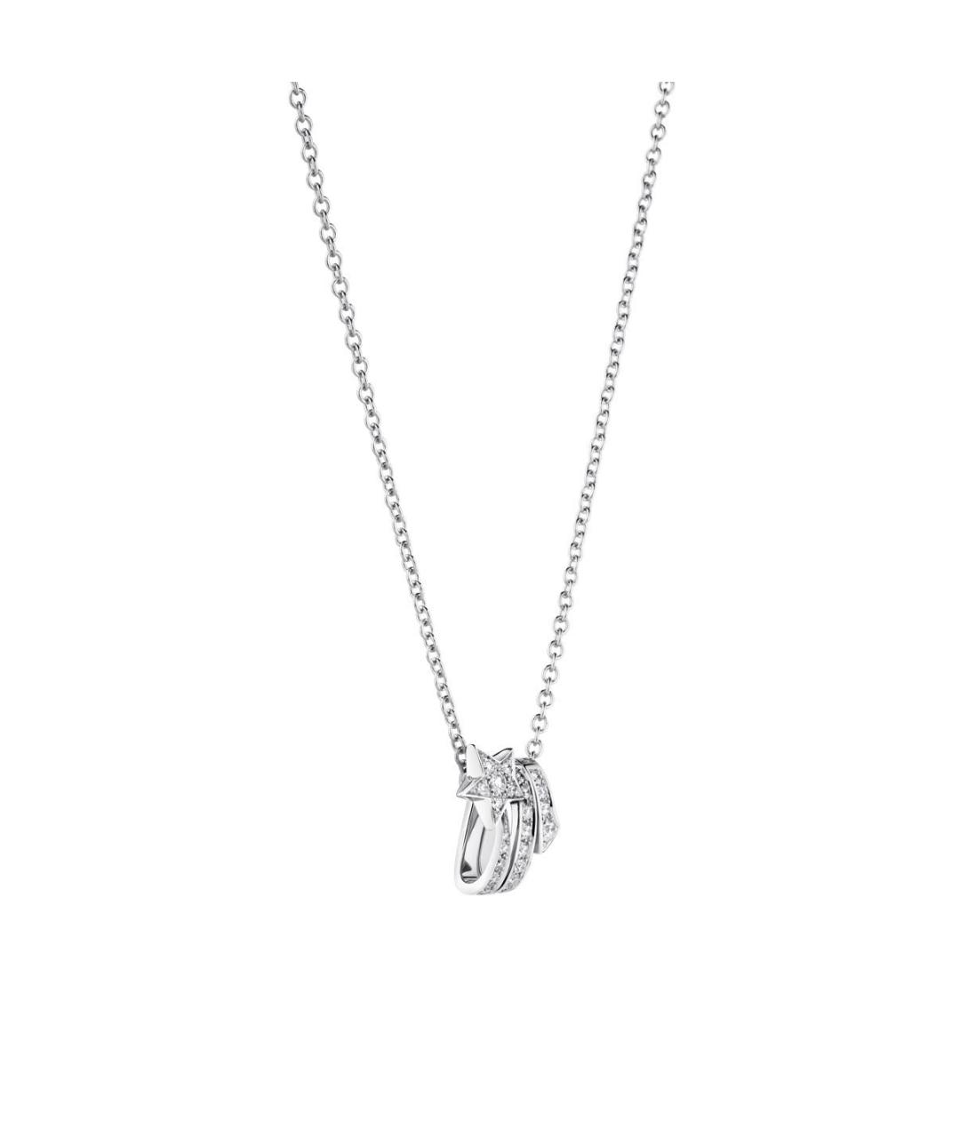 CHANEL Белая цепочка из белого золота, фото 2