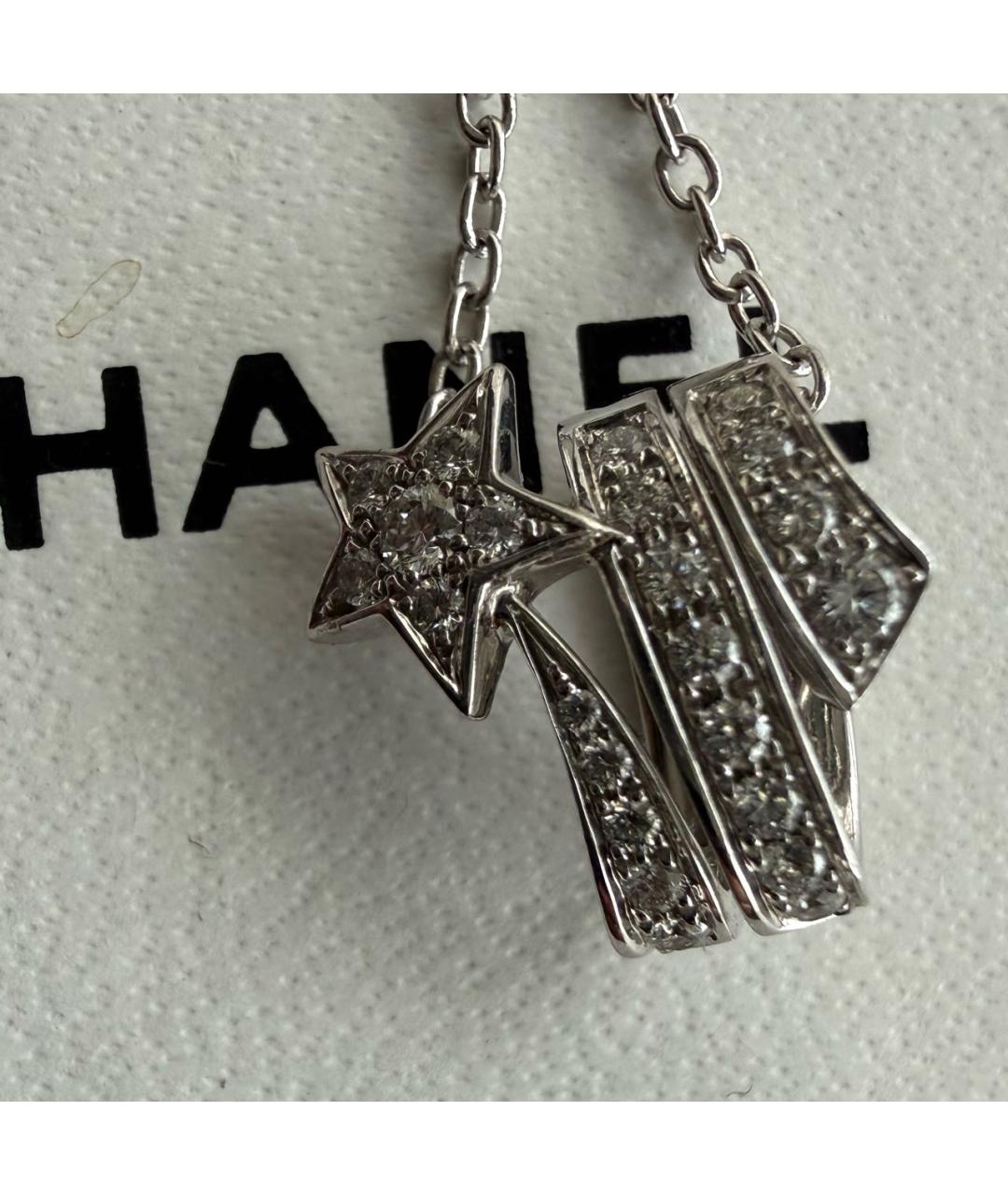CHANEL Белая цепочка из белого золота, фото 7