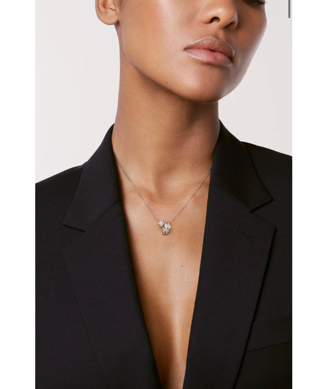CHANEL Белая цепочка из белого золота, фото 3