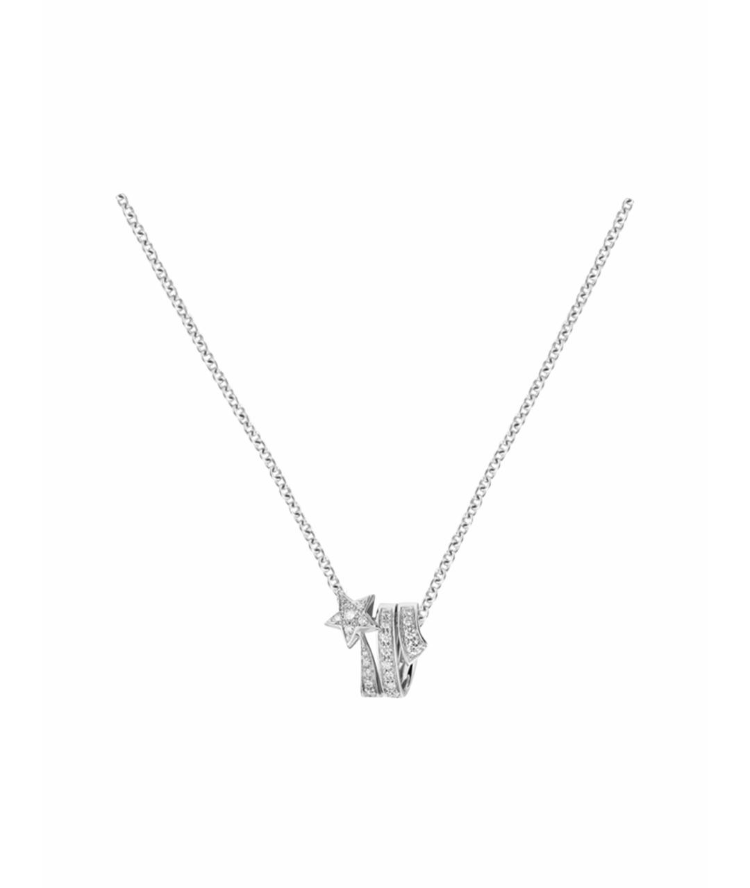 CHANEL Белая цепочка из белого золота, фото 1