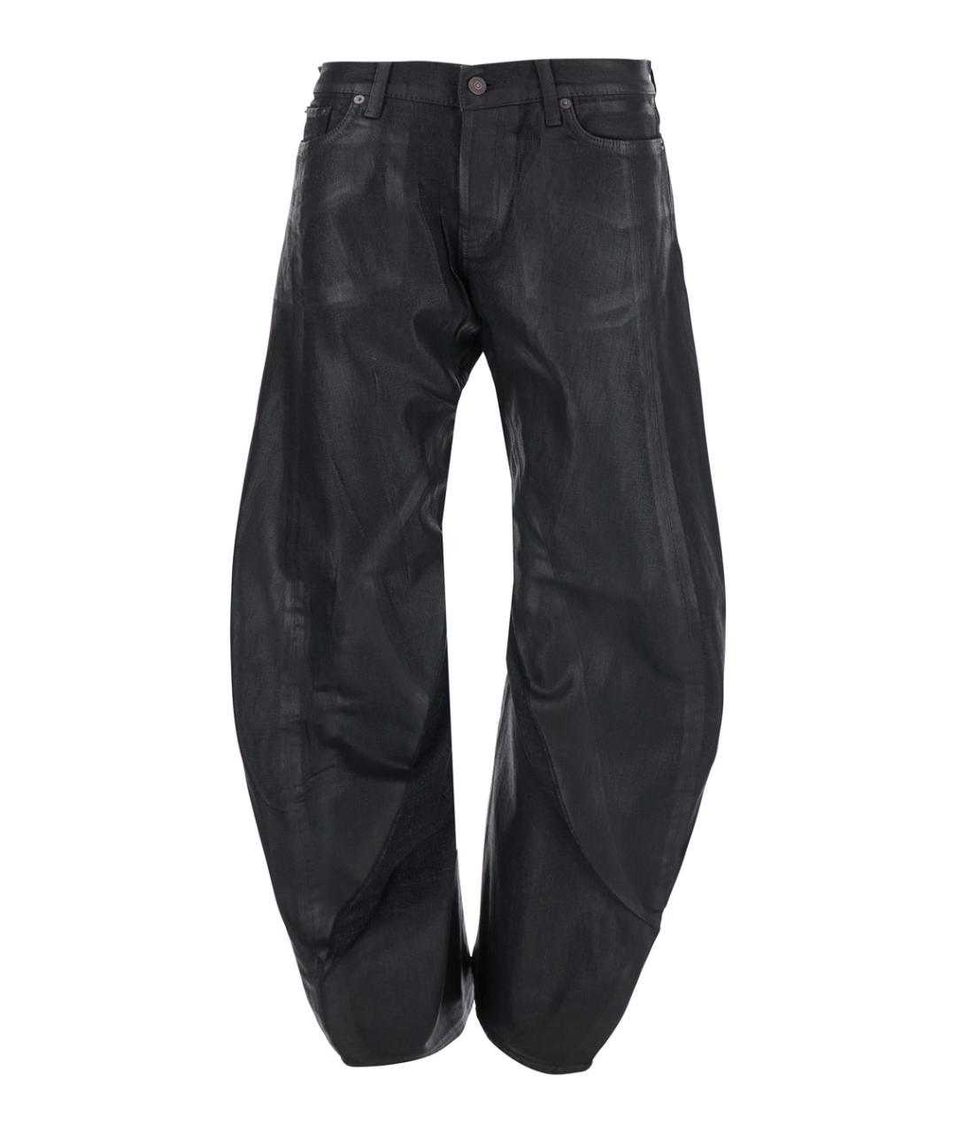 ACNE STUDIOS Черные прямые джинсы, фото 1