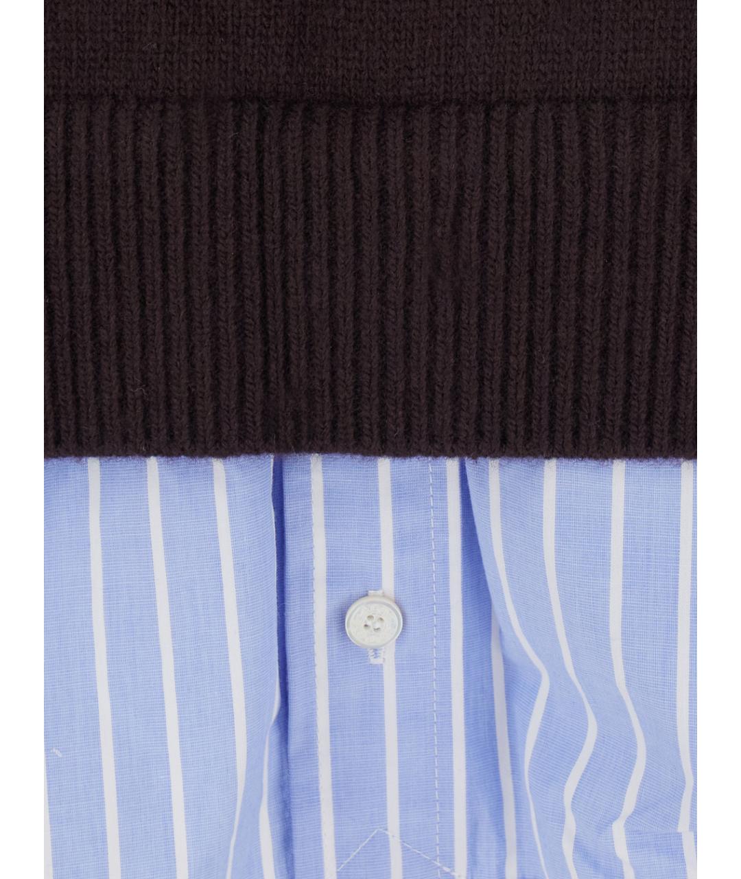 ACNE STUDIOS Коричневый джемпер / свитер, фото 3