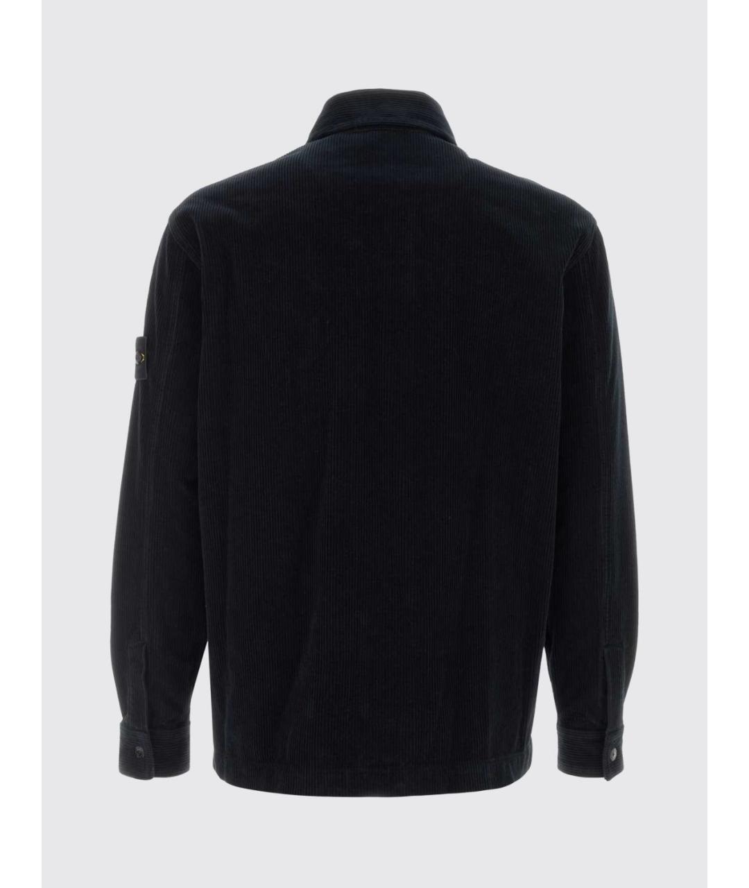 STONE ISLAND Синяя хлопковая куртка, фото 3