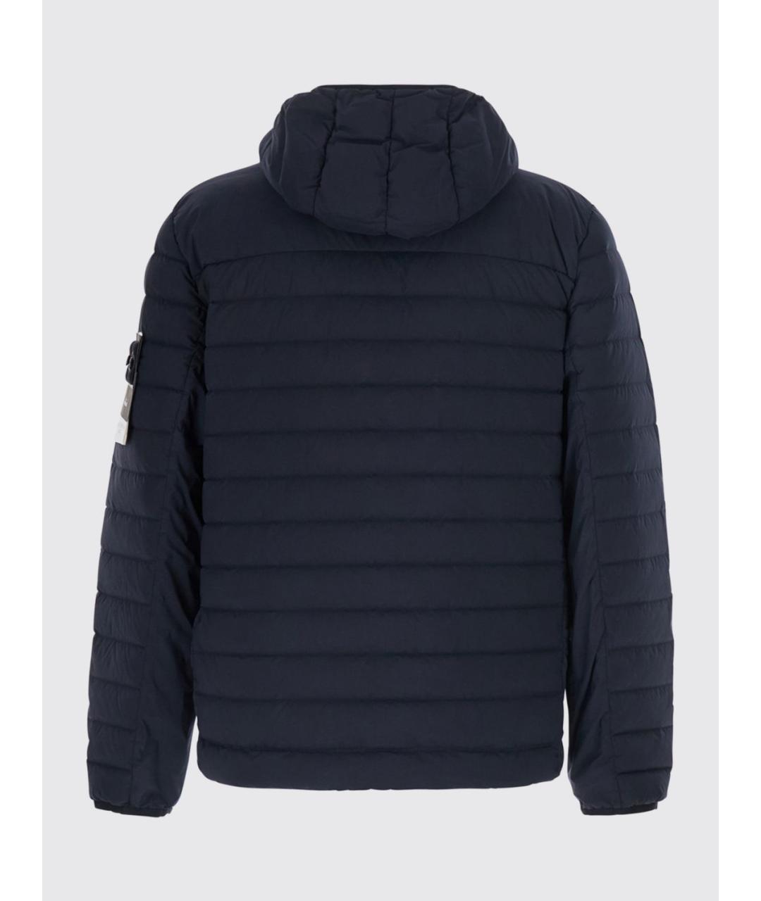 STONE ISLAND Синяя полиамидовая куртка, фото 3