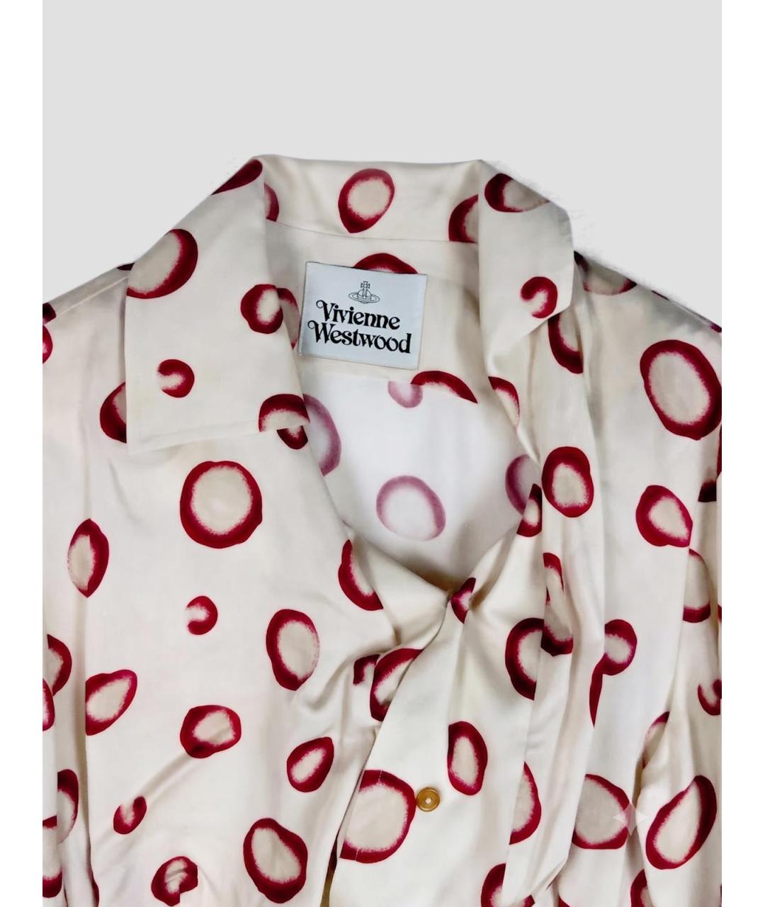 VIVIENNE WESTWOOD Мульти вискозная блузы, фото 3