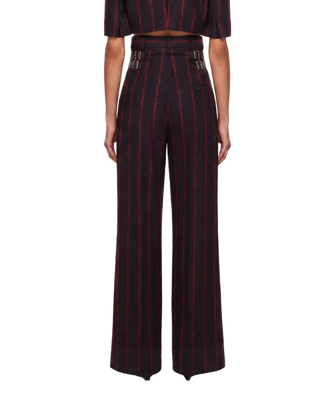 VIVIENNE WESTWOOD Мульти шерстяные прямые брюки, фото 3