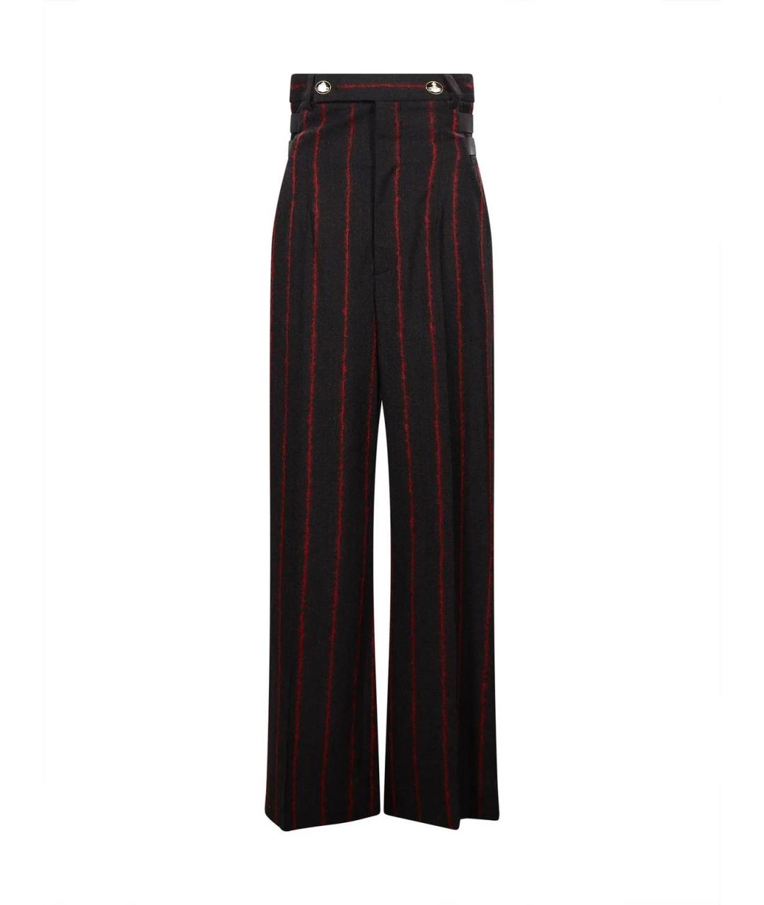 VIVIENNE WESTWOOD Мульти шерстяные прямые брюки, фото 1