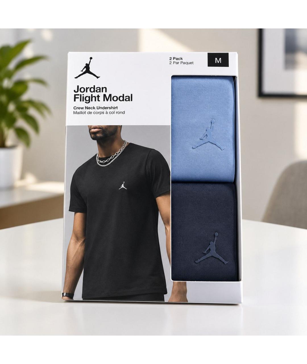 JORDAN Темно-синяя футболка, фото 8