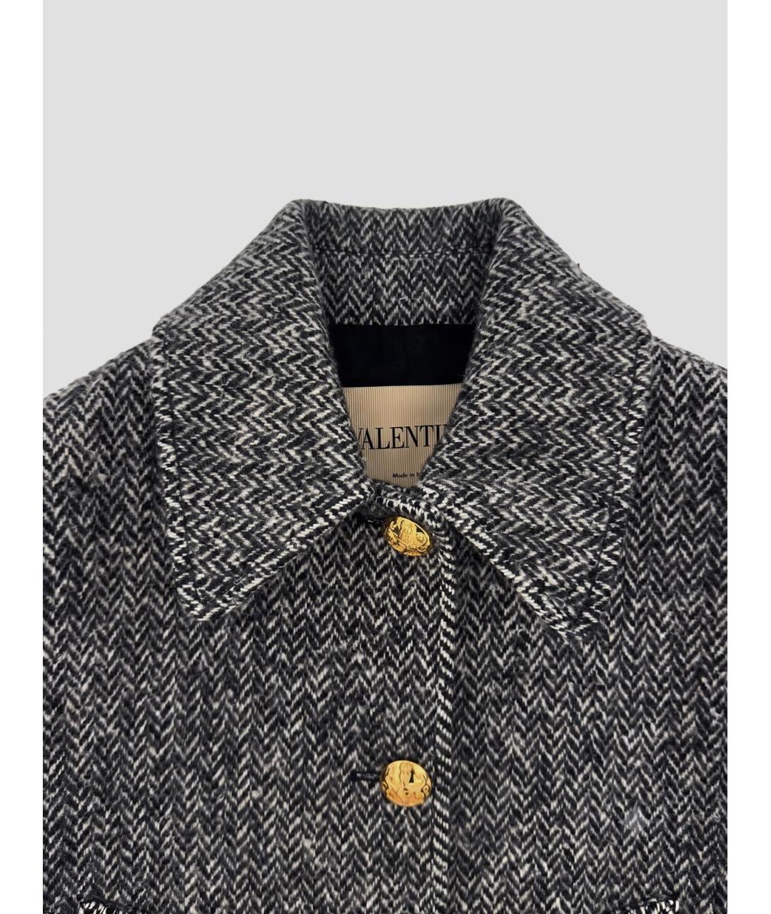 VALENTINO Мульти шерстяная куртка, фото 3