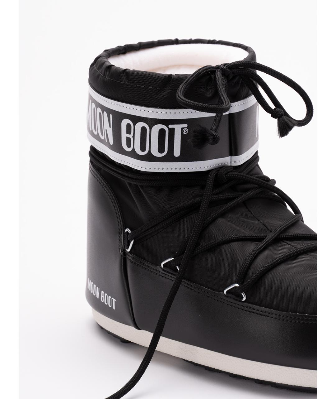 MOON BOOT Черные синтетические ботинки, фото 5