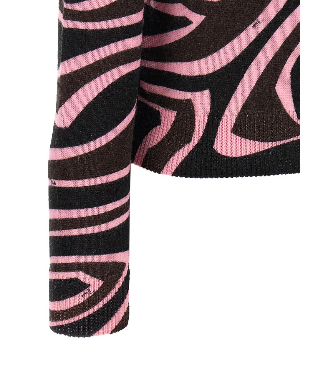 EMILIO PUCCI Мульти шерстяная водолазка, фото 4