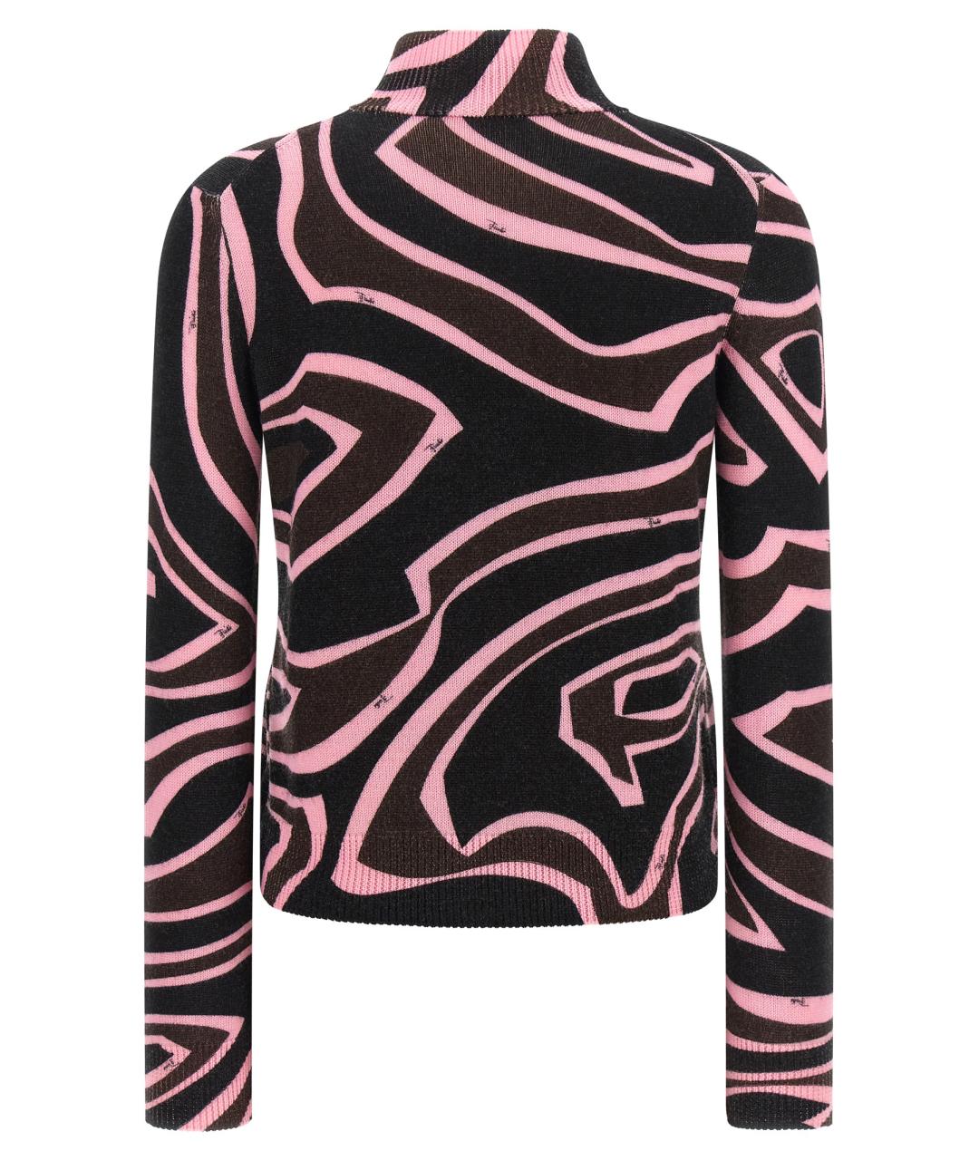 EMILIO PUCCI Мульти шерстяная водолазка, фото 2