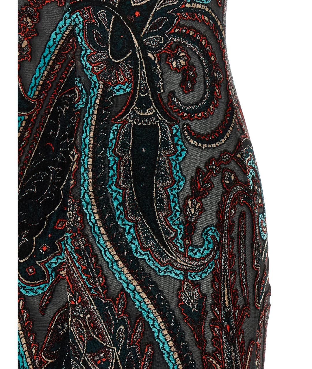 ETRO Мульти вискозное повседневное платье, фото 4