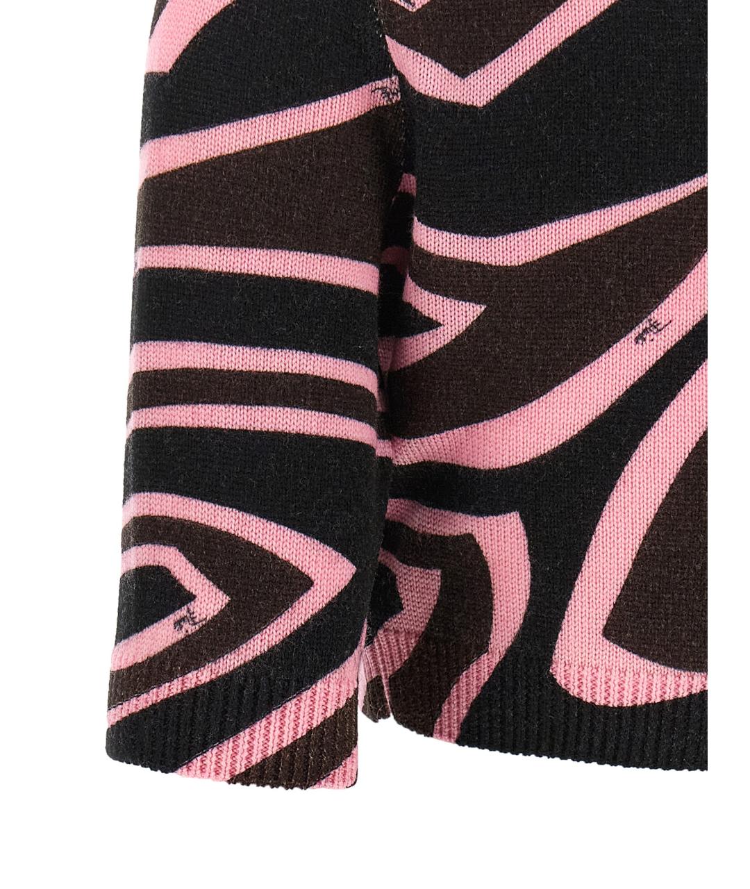 EMILIO PUCCI Мульти шерстяной кардиган, фото 4