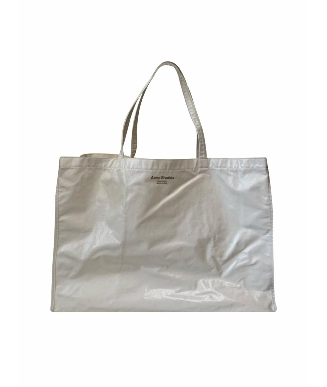 ACNE STUDIOS Белая сумка тоут, фото 1