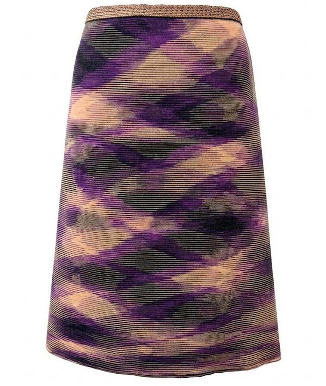 MISSONI Мульти шерстяная юбка миди, фото 1