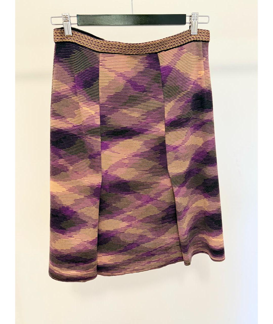 MISSONI Мульти шерстяная юбка миди, фото 5
