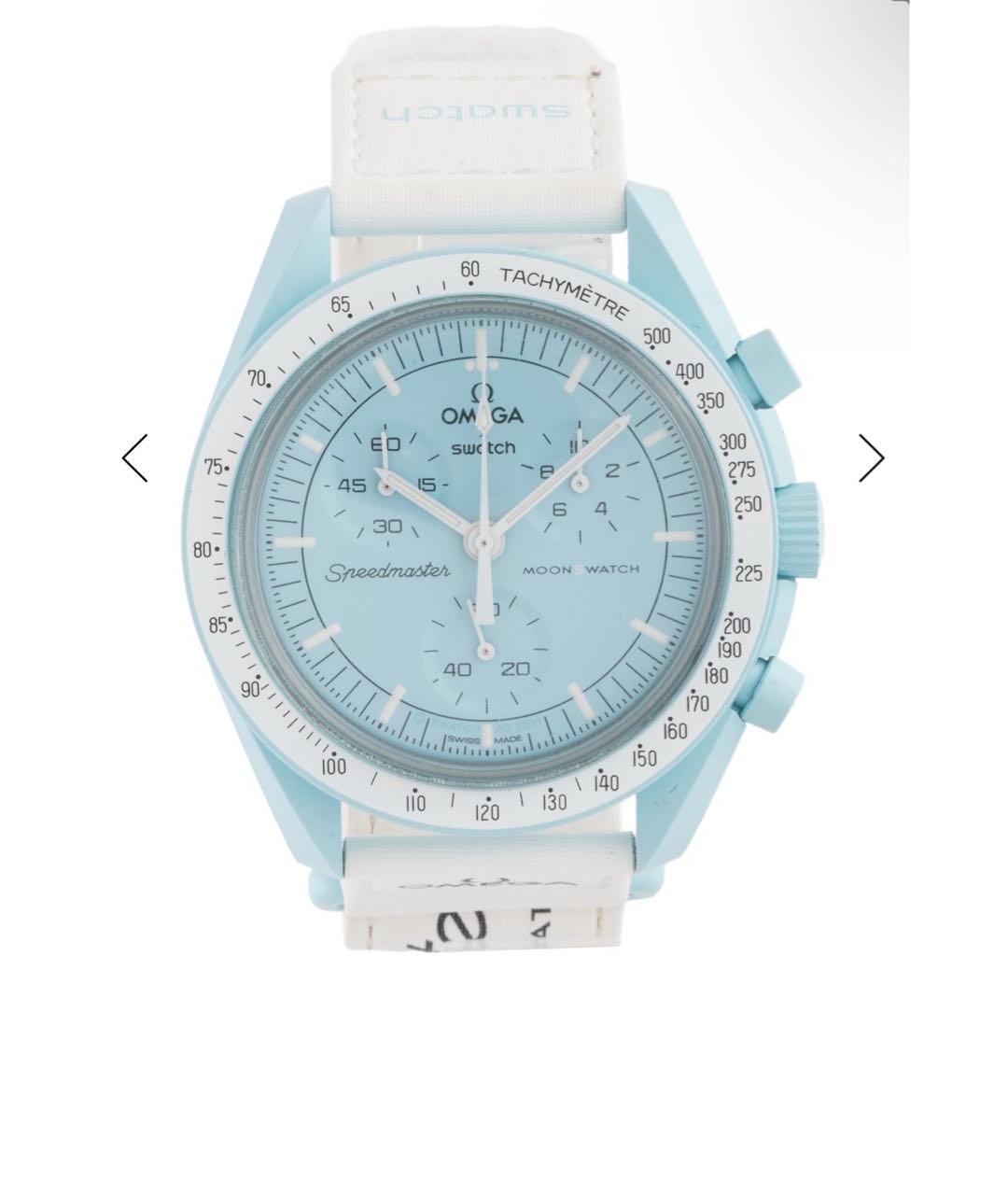 Swatch Голубые часы, фото 9