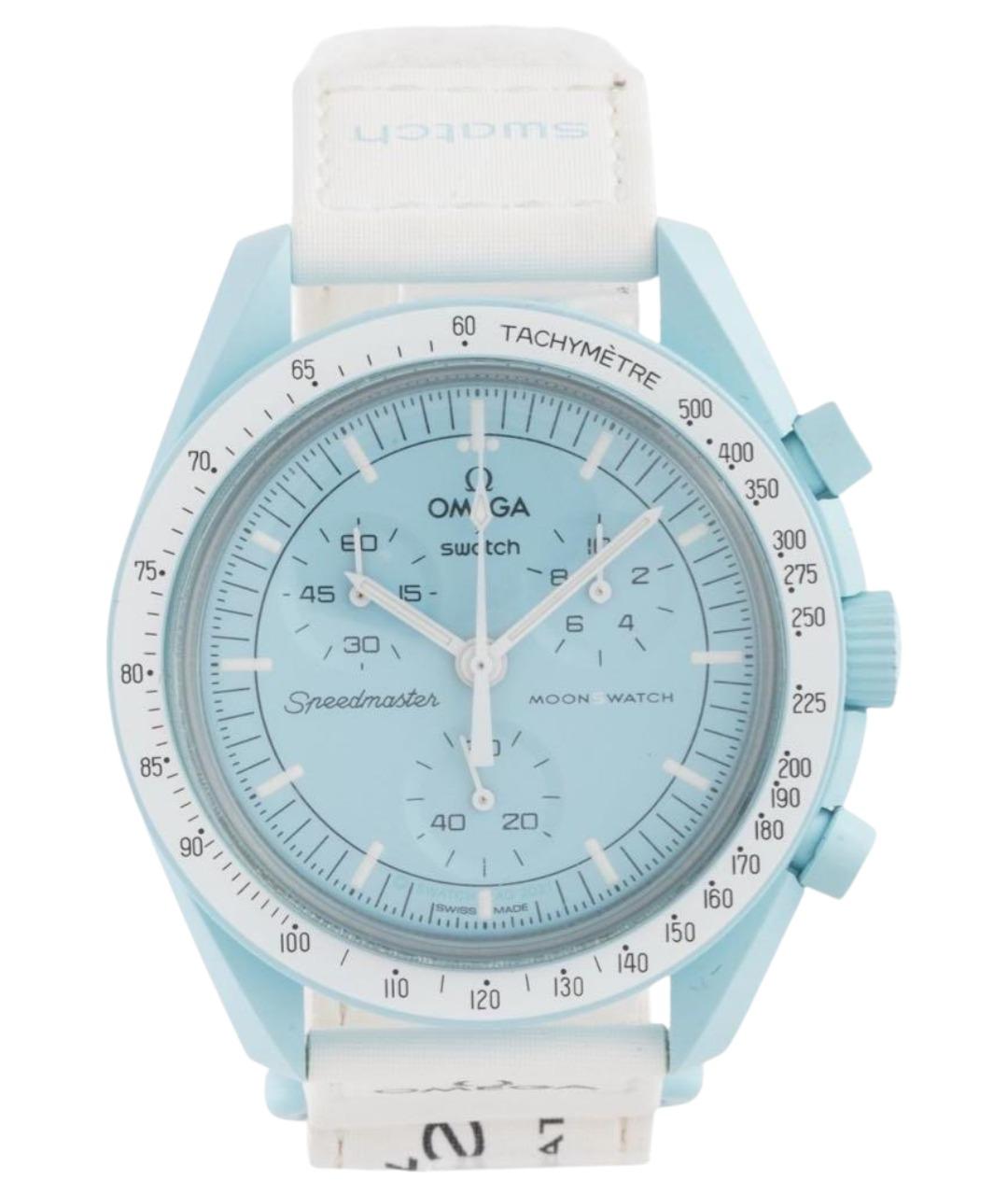 Swatch Голубые часы, фото 1
