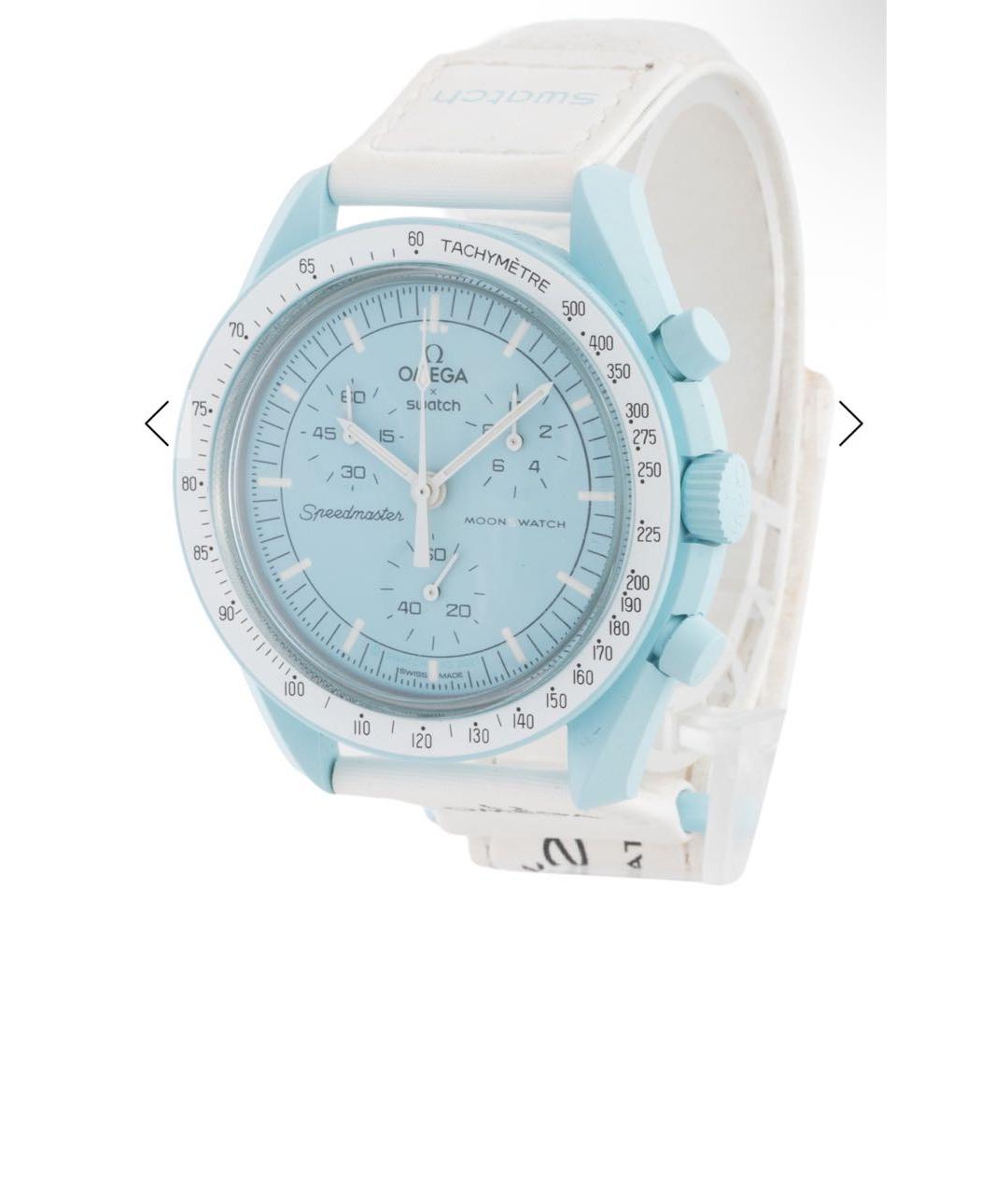 Swatch Голубые часы, фото 2
