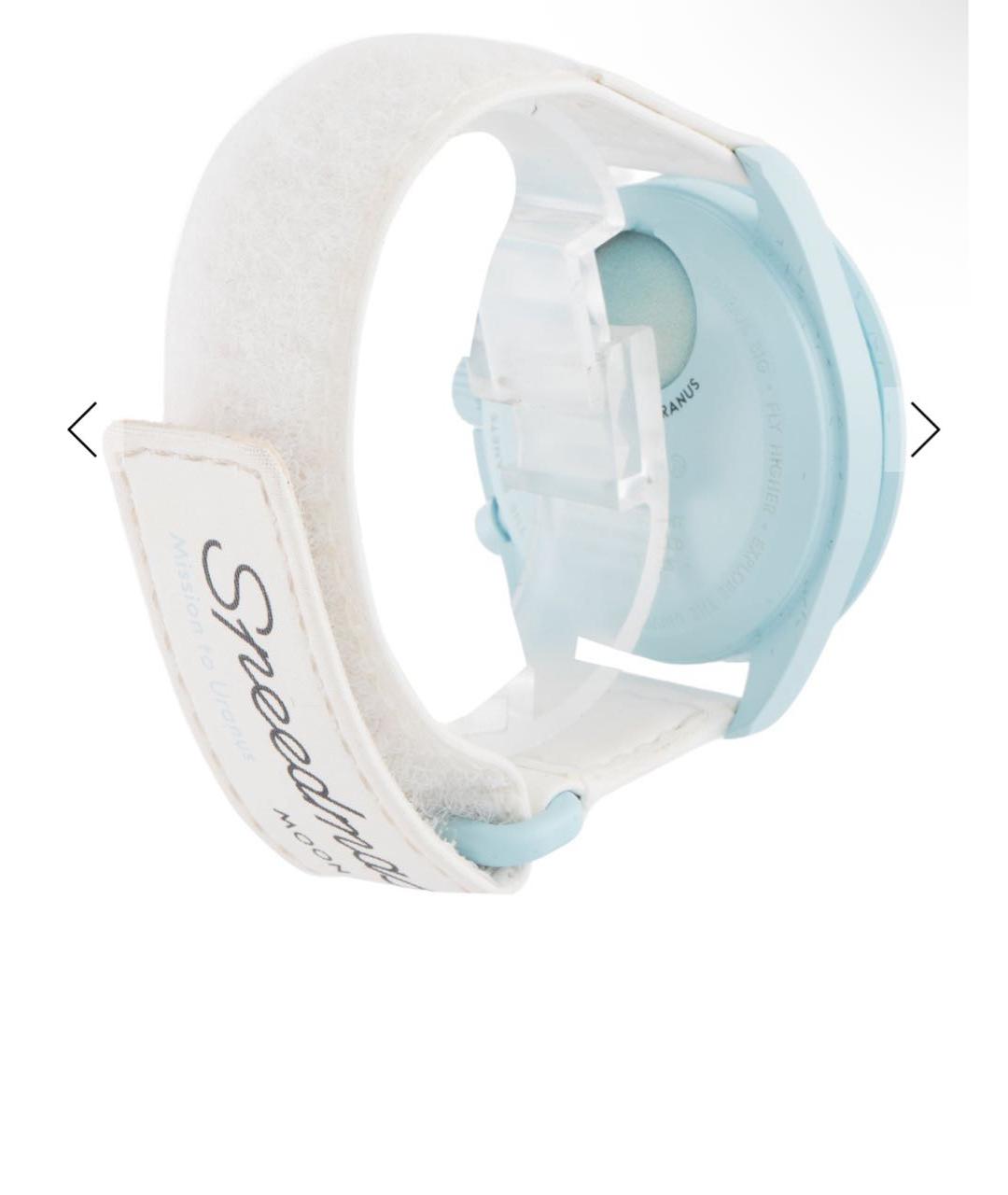 Swatch Голубые часы, фото 3