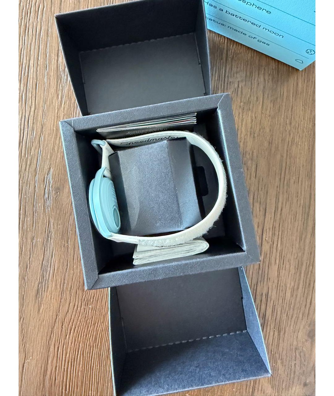 Swatch Голубые часы, фото 7