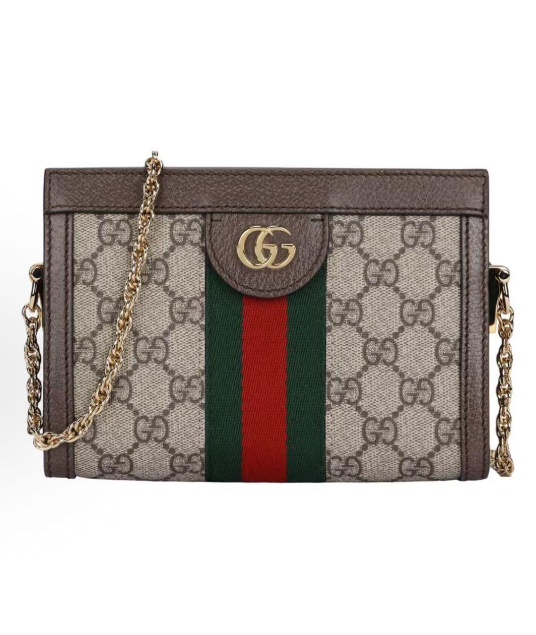 GUCCI Бежевая сумка через плечо, фото 8