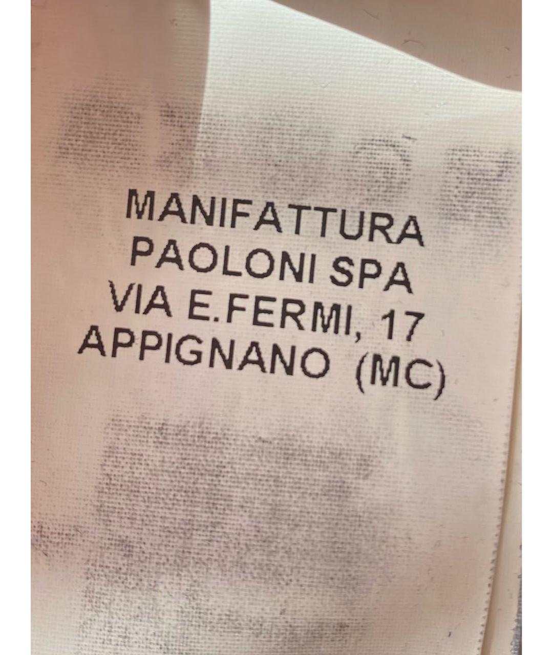 MSGM Мульти шерстяное пальто, фото 7