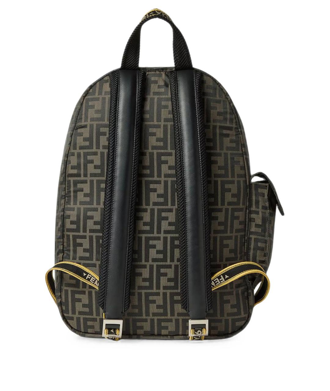 FENDI Мульти синтетический рюкзак, фото 2