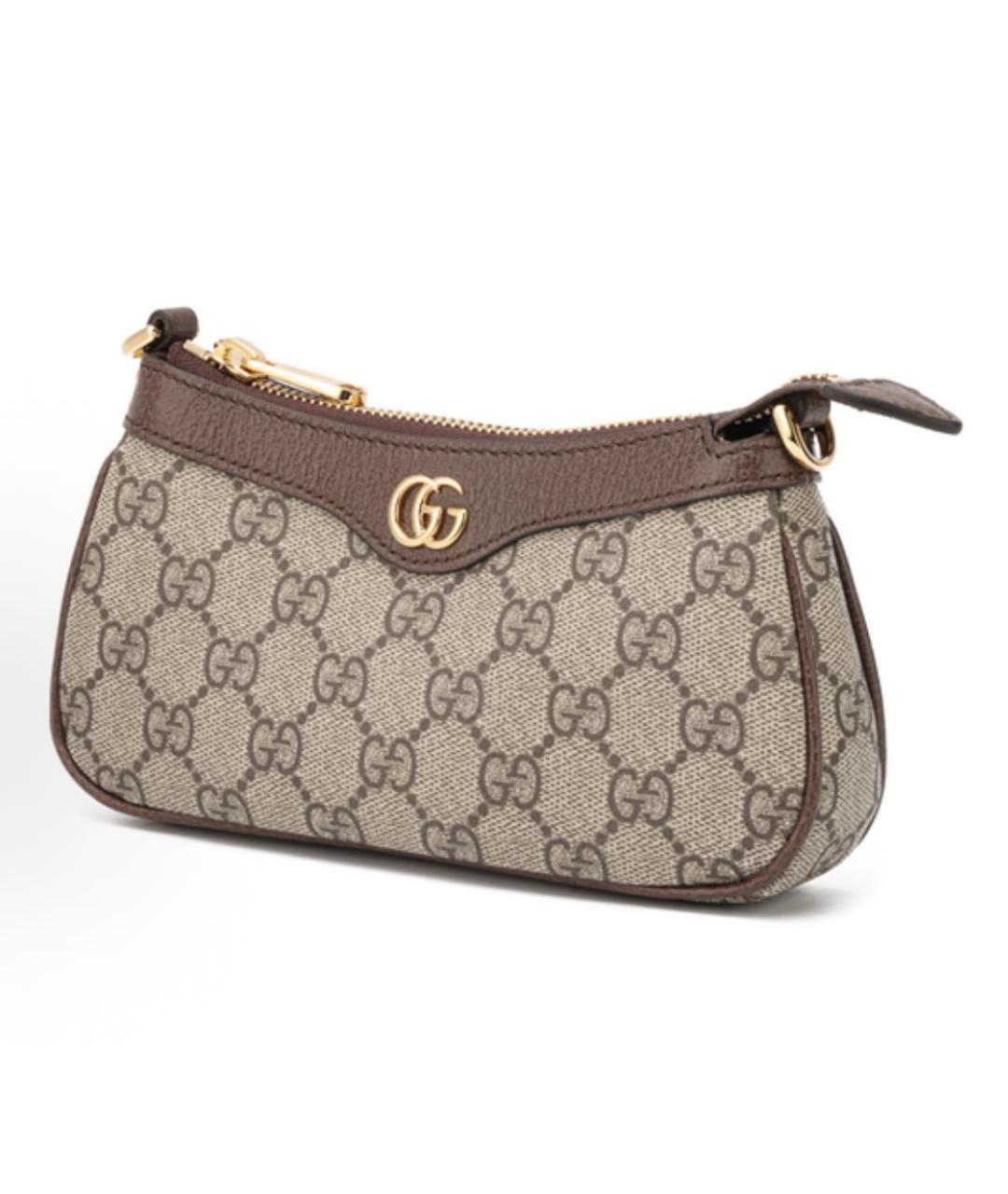 GUCCI Бежевая сумка с короткими ручками, фото 2