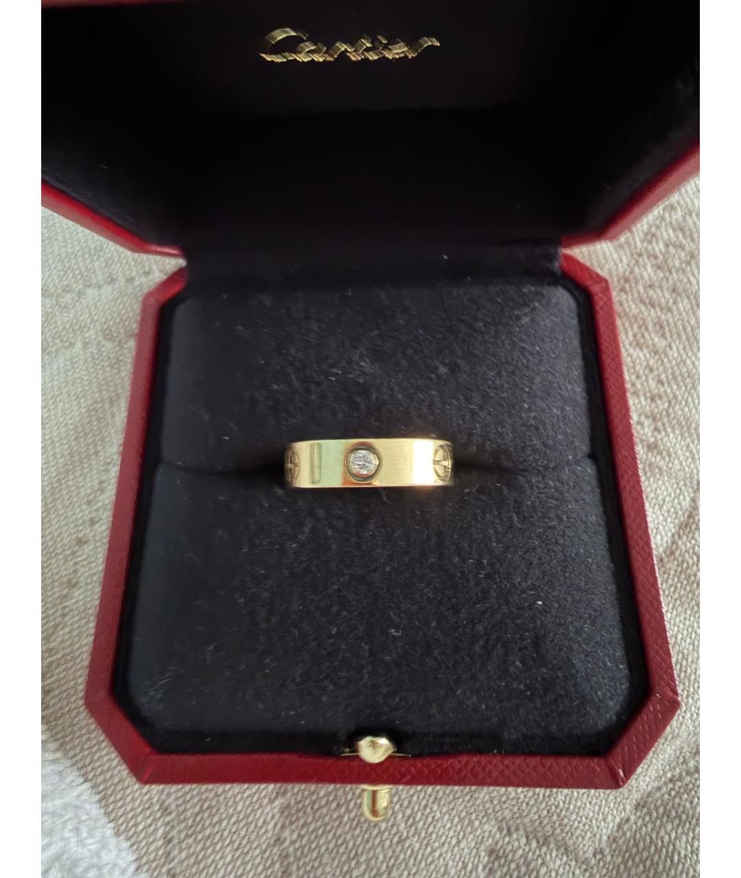 CARTIER Желтое кольцо из желтого золота, фото 4